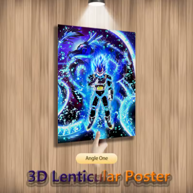 Cuadro Lenticular 3D Dragon Ball Z