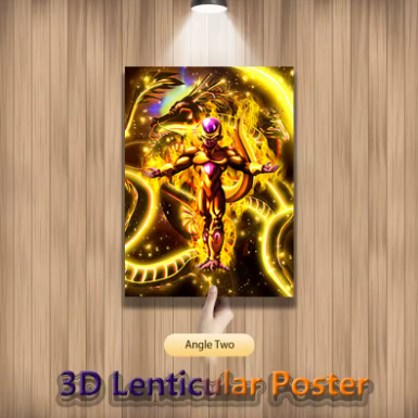 Cuadro Lenticular 3D Dragon Ball Z